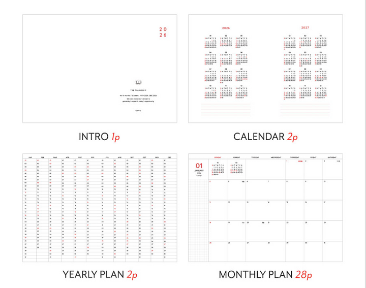 Iconic - The Planner M 2026 
