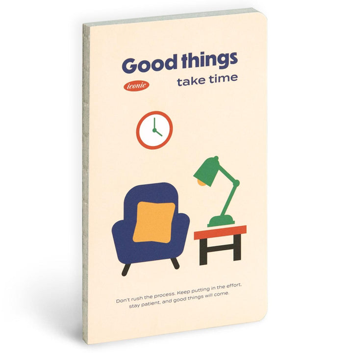 Iconic - Slow Notebooks – Squared B6 Notebooks (11 x 18.2 cm)