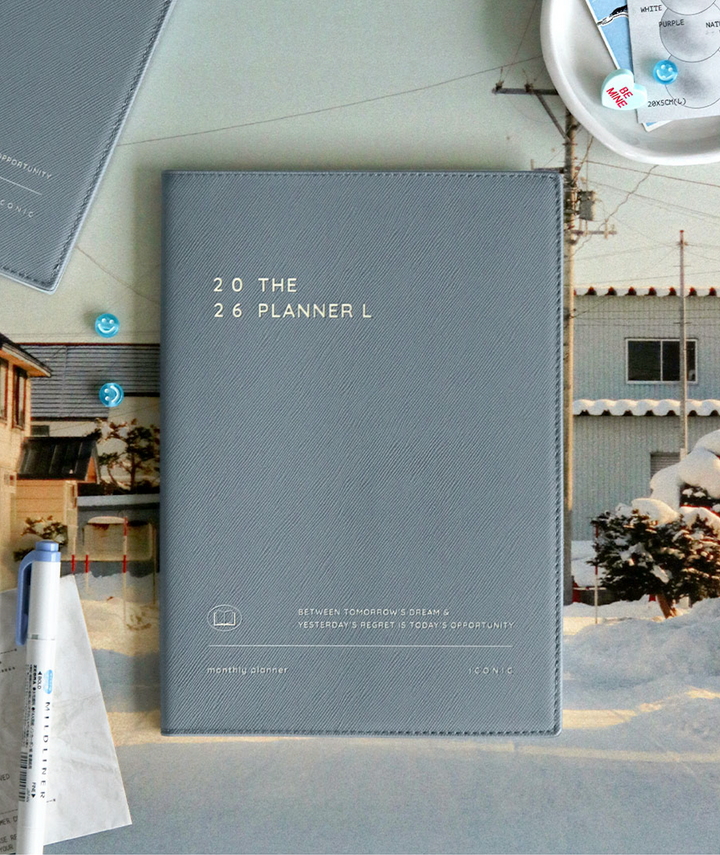 Iconic - The Planner L 2026  – Agenda Mensual A5 (15,5 x 22 cm)