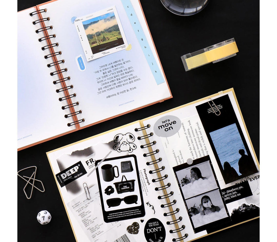 Iconic - Daily Archiving Book – A5 daily planner (14 x 19 cm)