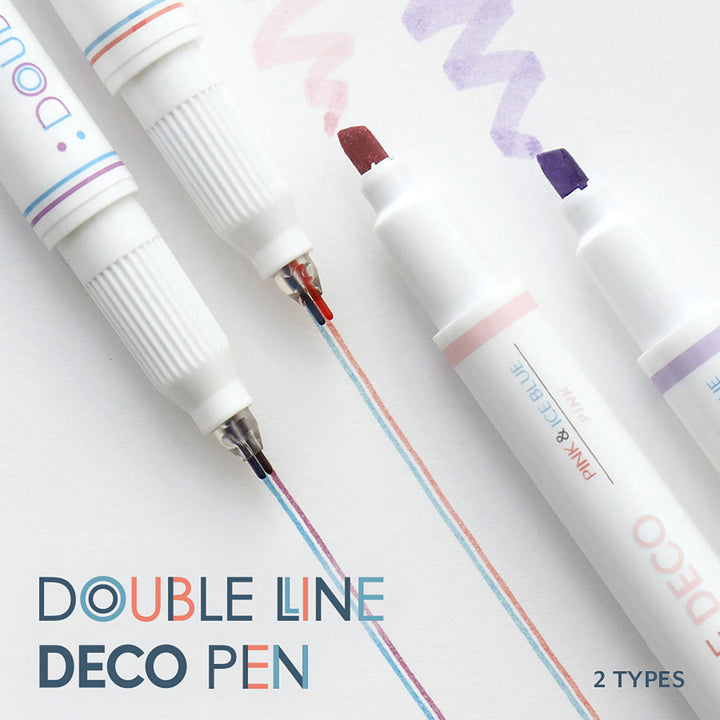 Iconic double line