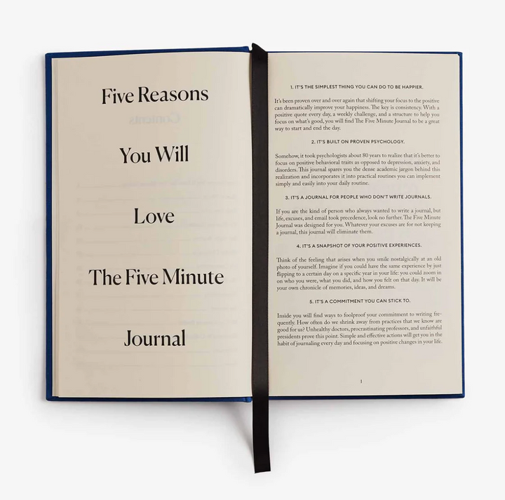 Five minute journal