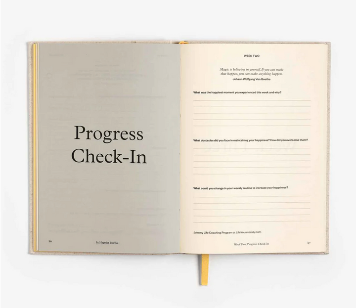 Intelligent Change – 3 x Happier Journal 