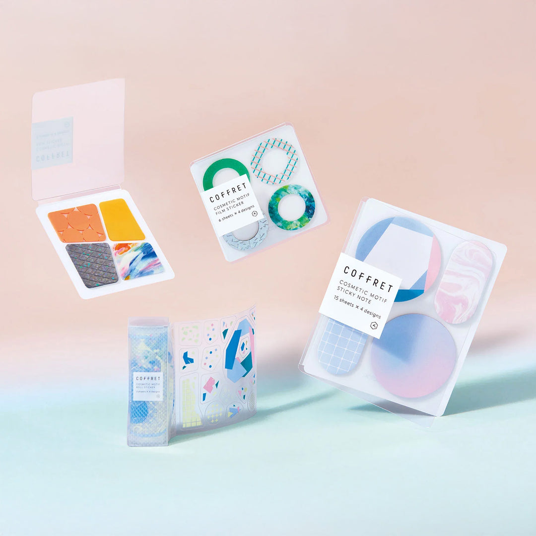 King Jim - Coffret Film – Marker Sticky Notes (5,8 × 5,8 cm)