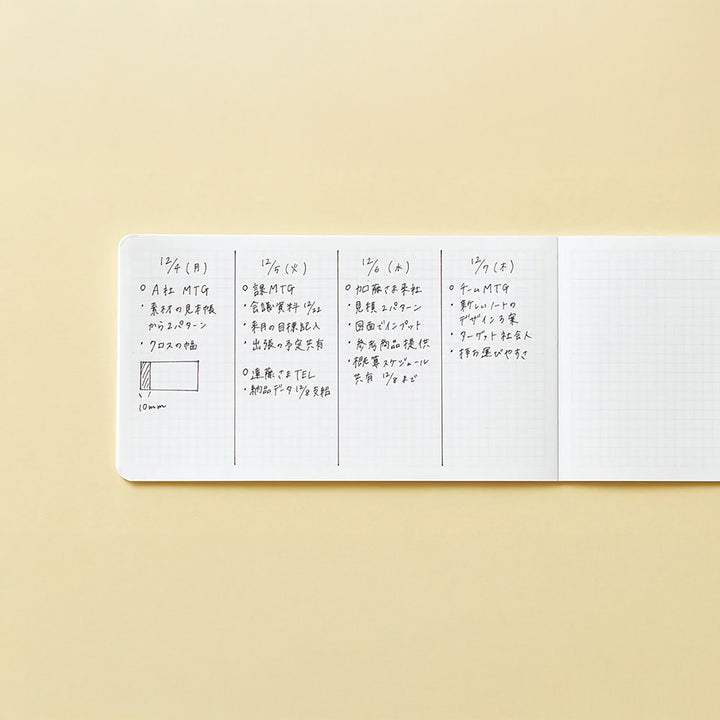 KING JIM EMILY Horizontal Notebook