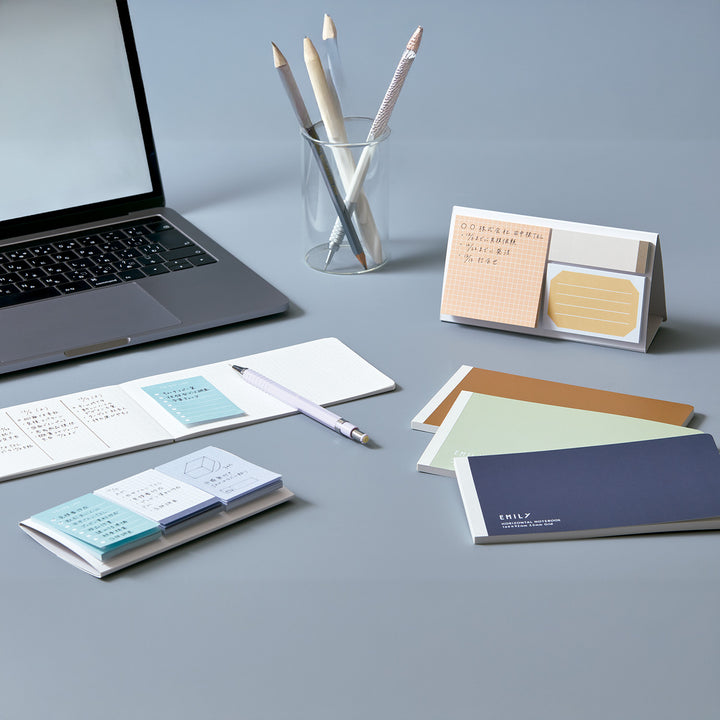 KING JIM EMILY Horizontal Notebook