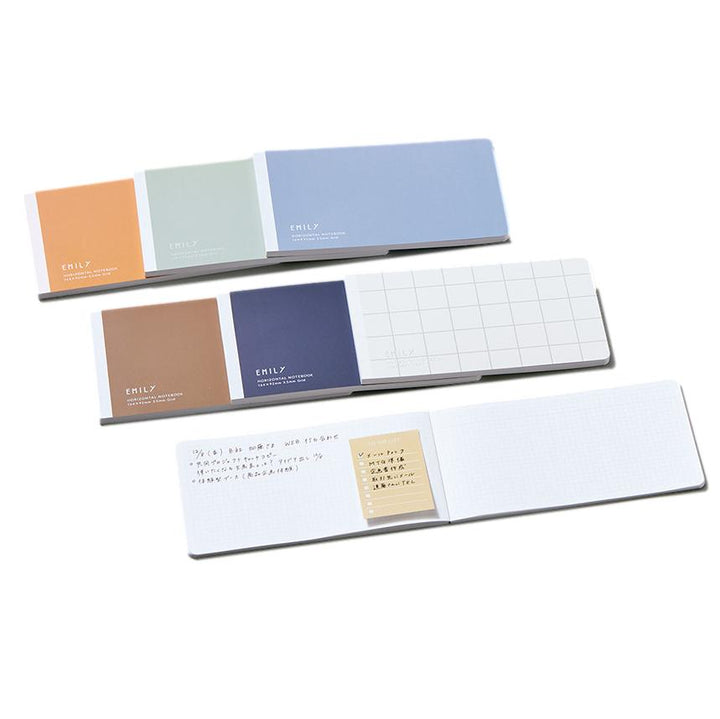 KING JIM EMILY Horizontal Notebook