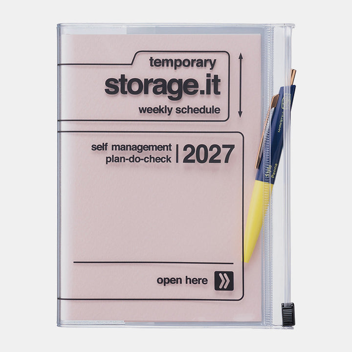 Mark’s – Agenda Semanal Académica 26-27 Storage.it Silver A6 (15,5 x 11,5 cm)
