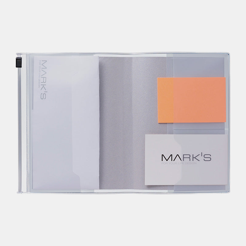 Mark’s – Agenda Scolaire Hebdomadaire 26-27 Gradient Blue A6 (15,5 x 11,5 cm)