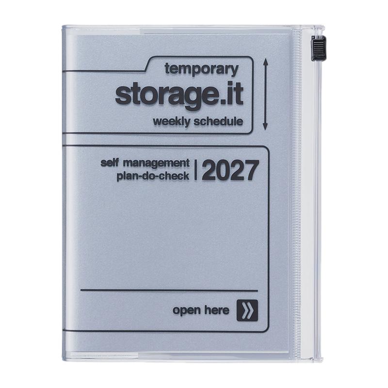 Mark’s – Agenda Semanal Académica 26-27 Storage.it Silver A6 (15,5 x 11,5 cm)