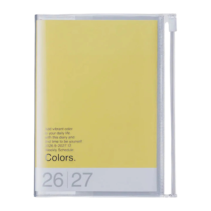 Mark’s – Agenda Semanal Académica 26-27 Colors Yellow A6 (15,5 x 11,5 cm)