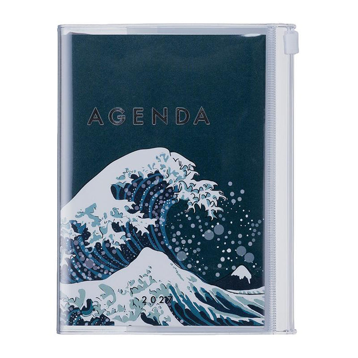 Mark’s – Agenda Semanal Académica 26-27 Wave Navy A6 (15,5 x 11,5 cm)