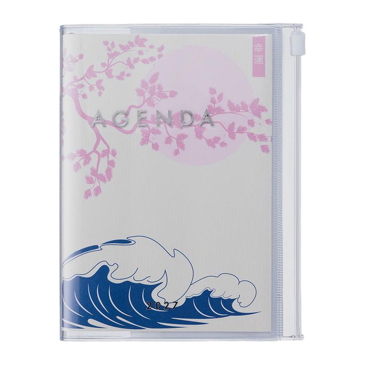Mark’s – Agenda Scolaire Hebdomadaire 26-27 Wave A6 (15,5 x 11,5 cm)