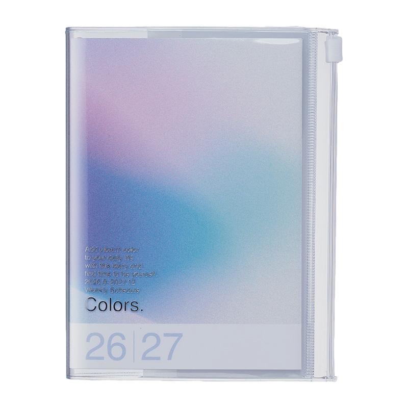 Mark’s – Agenda Scolaire Hebdomadaire 26-27 Gradient Blue A6 (15,5 x 11,5 cm)
