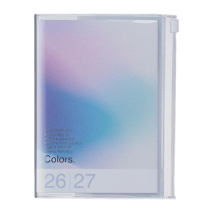 Mark’s – Agenda Scolaire Hebdomadaire 26-27 Gradient Blue A6 (15,5 x 11,5 cm)