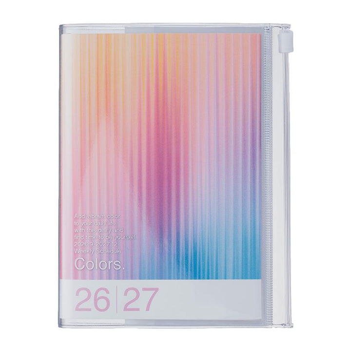 Mark’s – Agenda Semanal Académica 26-27 Gradient Magenta A6 (15,5 x 11,5 cm)