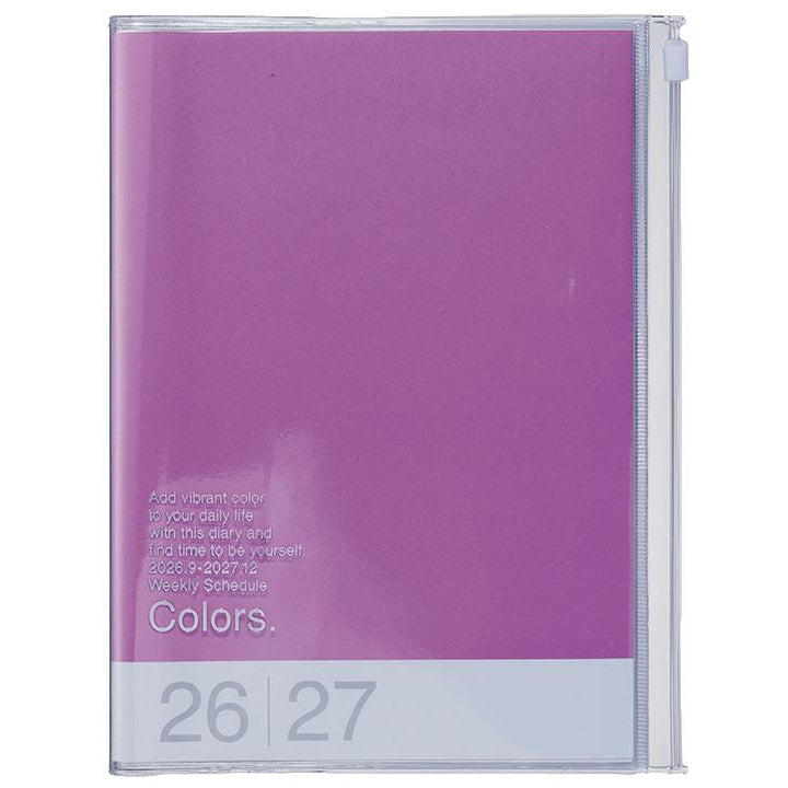 Mark’s – Academic Weekly Planner 26 - 27 Colors Purple A5 (16.4 x 21.5 cm)
