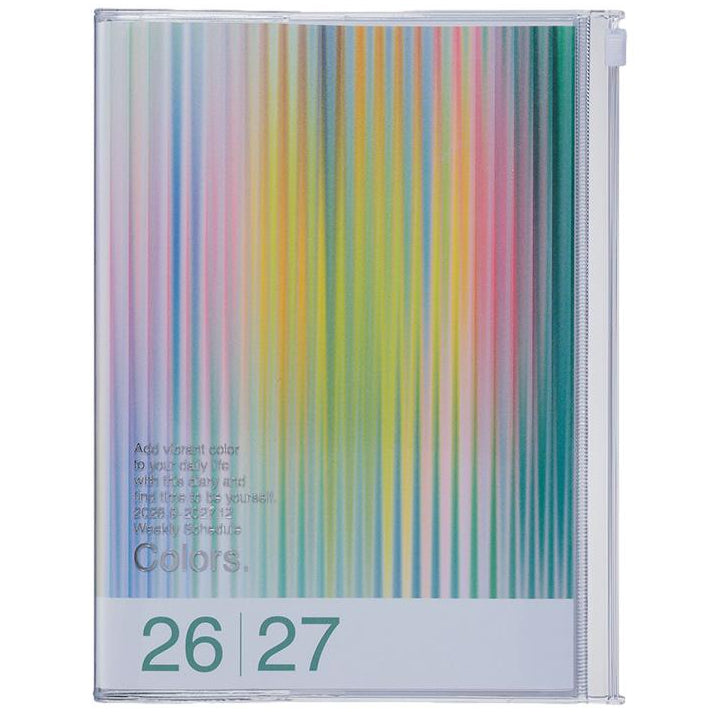 Mark’s – Agenda Scolaire Semainier 26 - 27 Gradient Green A5 (16,4 x 21,5 cm)