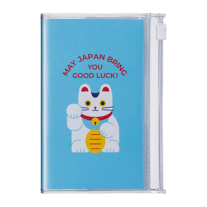 Mark’s – Japanese Icons Maneki-Neko – Cuaderno cuadriculado B7 (12,8 x 8,8 cm)