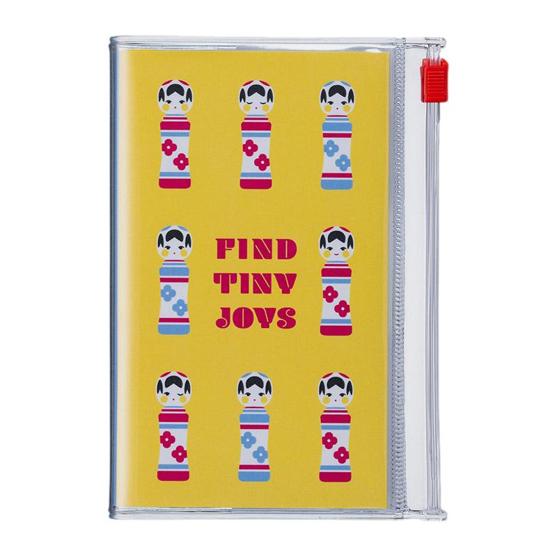 Mark’s – Japanese Icons Kokeshi – Cuaderno cuadriculado B7 (12,8 x 8,8 cm)