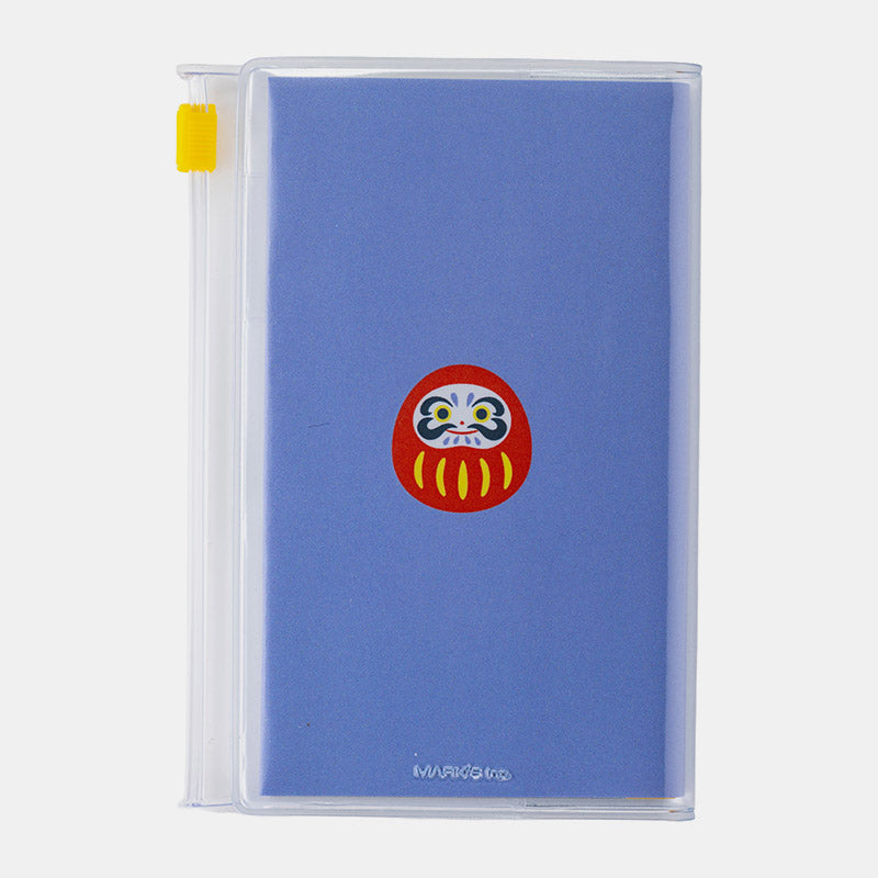 Mark’s – Japanese Icons Daruma – Cuaderno cuadriculado B7 (12,8 x 8,8 cm)