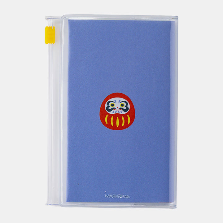 Mark’s – Japanese Icons Daruma – Cuaderno cuadriculado B7 (12,8 x 8,8 cm)