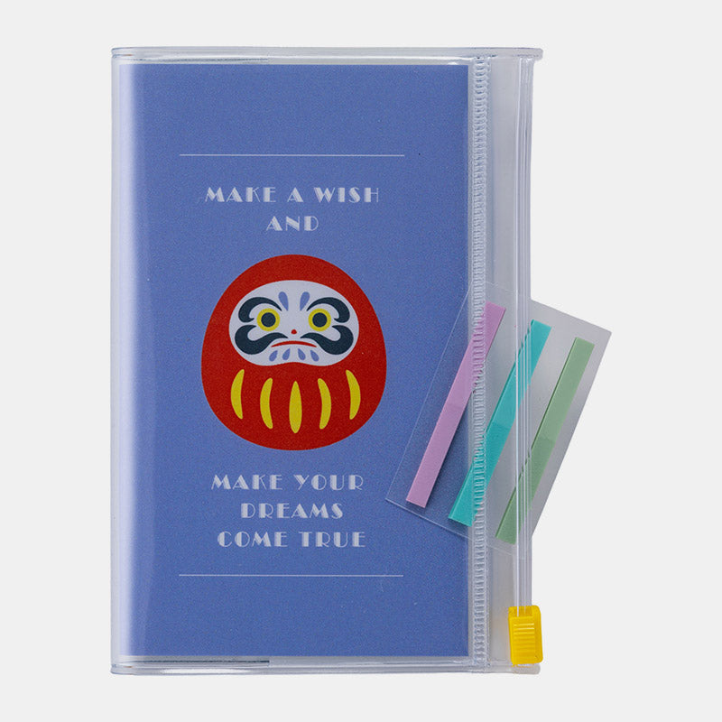 Mark’s – Japanese Icons Daruma – Cuaderno cuadriculado B7 (12,8 x 8,8 cm)