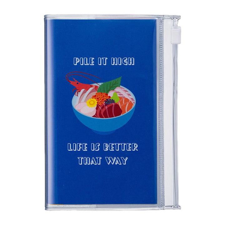 Mark’s – Japanese Icons Seafood Bowl – Cuaderno cuadriculado B7 (12,8 x 8,8 cm)