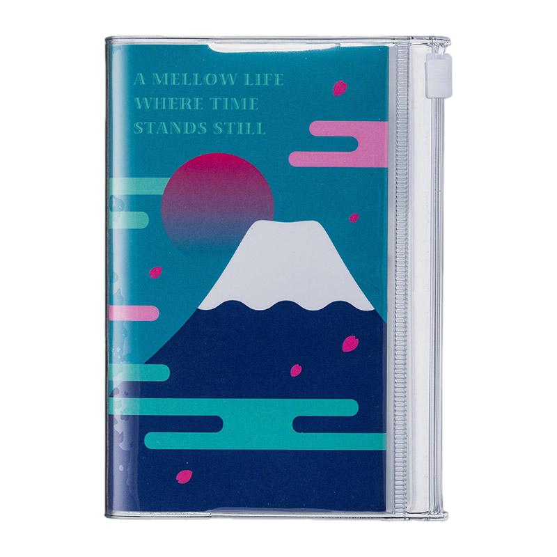 Mark’s – Japanese Icons Mount Fuji – Cuaderno cuadriculado B7 (12,8 x 8,8 cm)