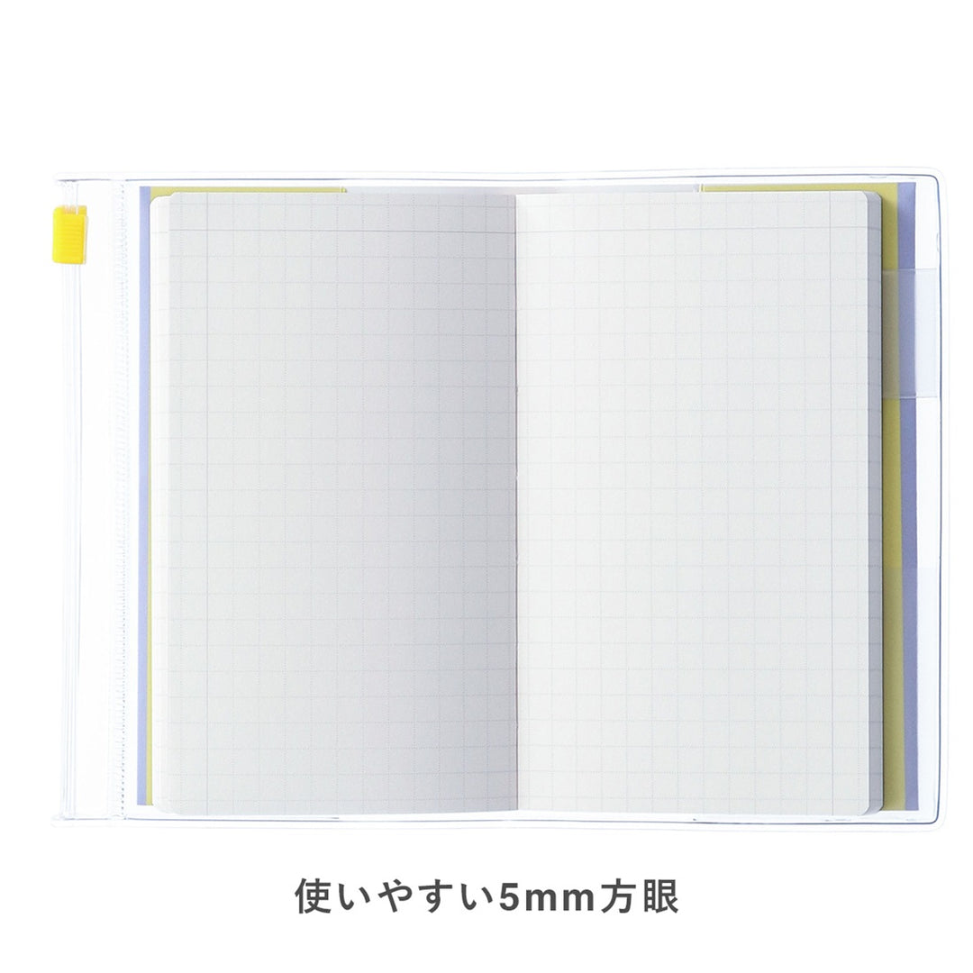 Mark’s – Japanese Icons Daruma – Cuaderno cuadriculado B7 (12,8 x 8,8 cm)