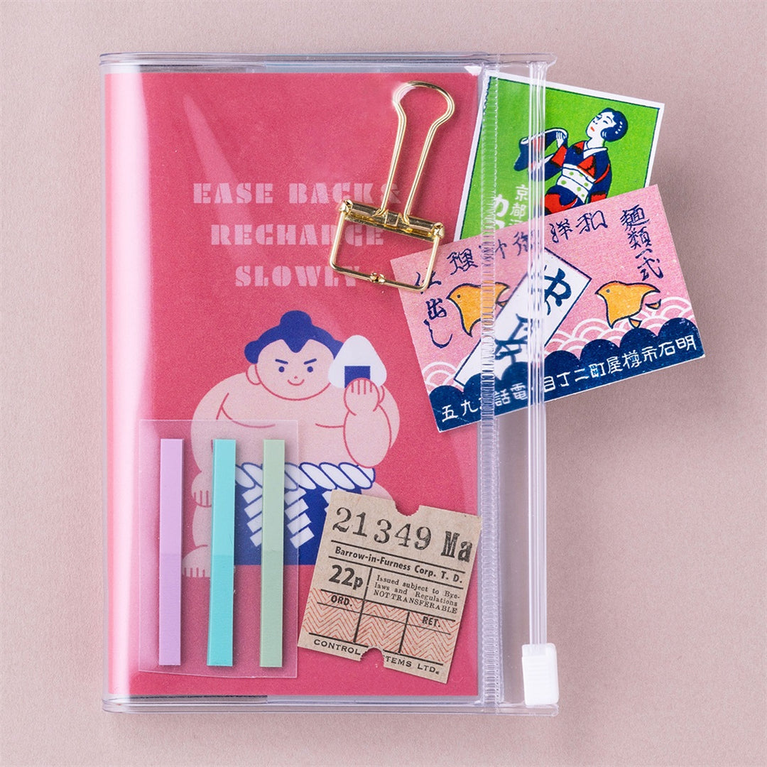 Mark’s – Japanese Icons Daruma – Cuaderno cuadriculado B7 (12,8 x 8,8 cm)
