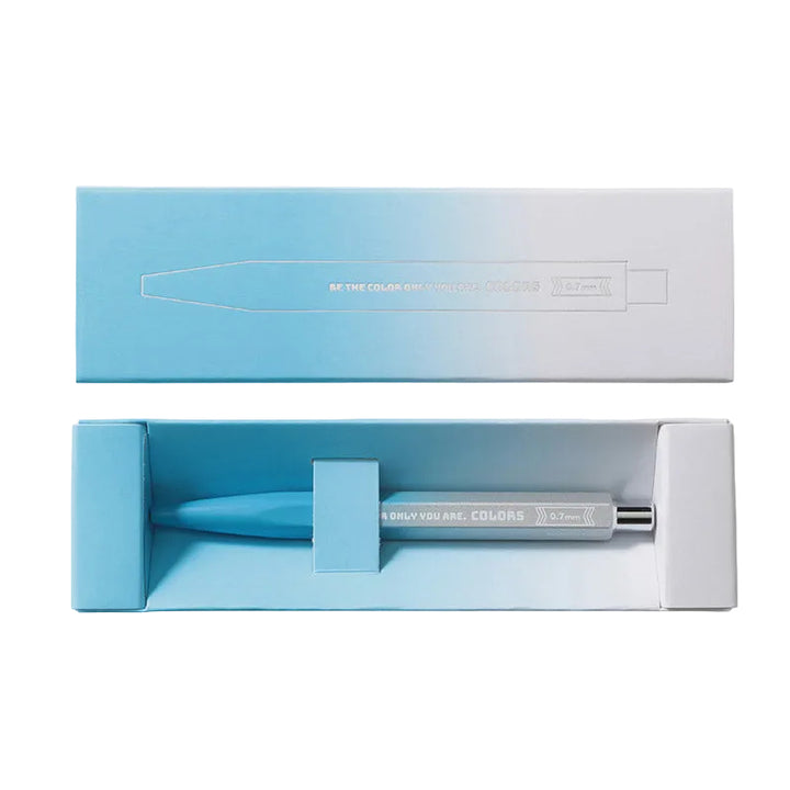 Mark’s – Metal Gradient Aqua Blue – Bolígrafo 0,7 mm (11,1 cm)