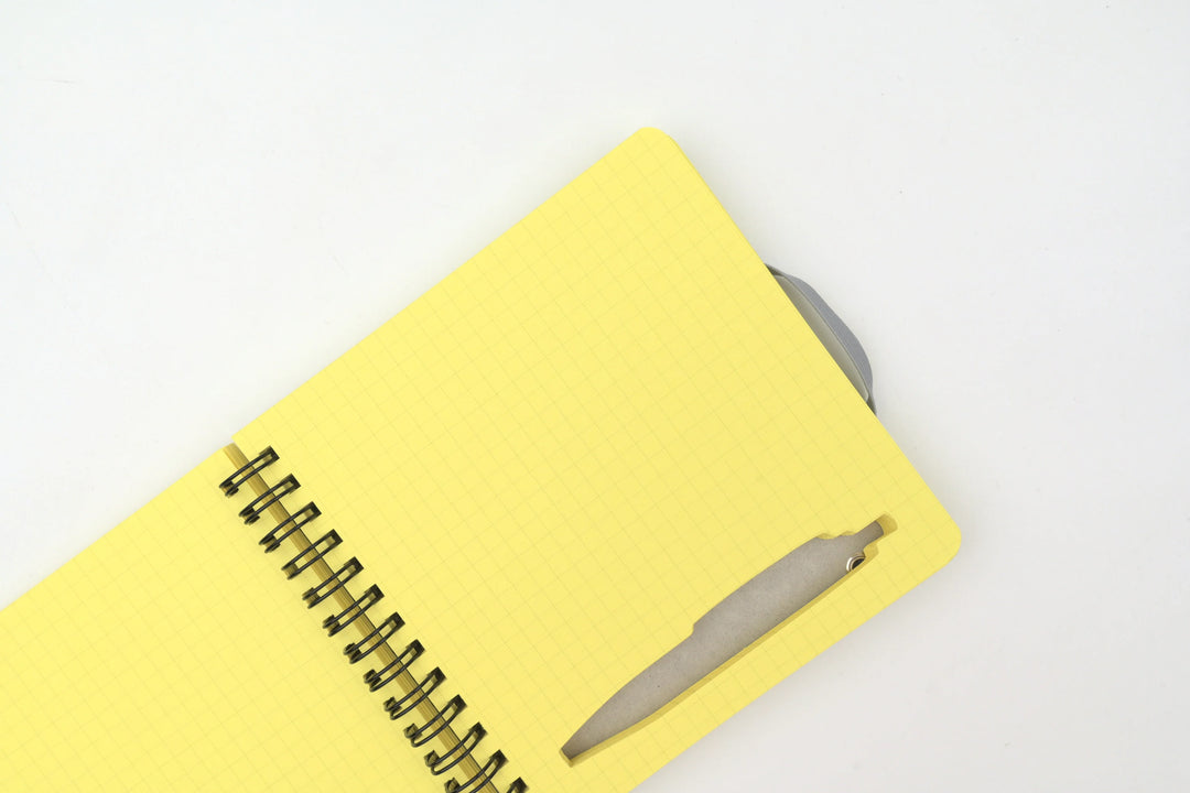 Mark’s – Remember to Write – Cahier à Carreaux Jaune (15,5 x 11,5 cm)
