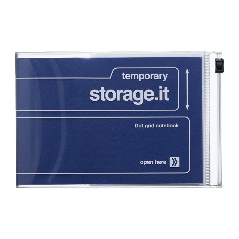 Mark's – Storage.it Navy – A6 Dot Mesh Notebook (16.5 x 10.7 cm ...