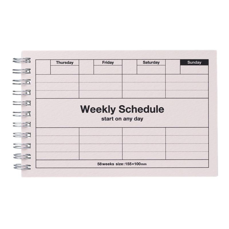 Mark's Weekly Schedule