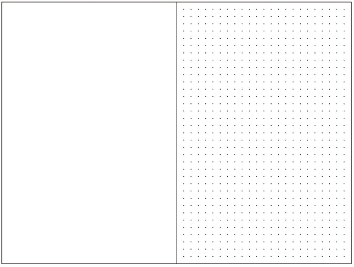 Mark's – Carnet de Tous les Jours Light Purple – Dot Mesh Notebook + Plain B6 (18.16 x 13.8 cm)