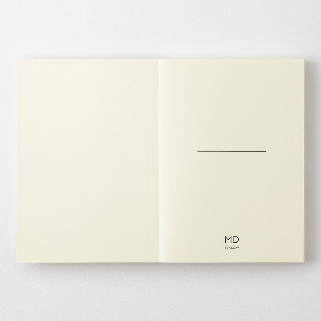 Midori MD Paper – MD Blank Notebook – Plain Notebook A6 (10.5 x 14.8 cm)