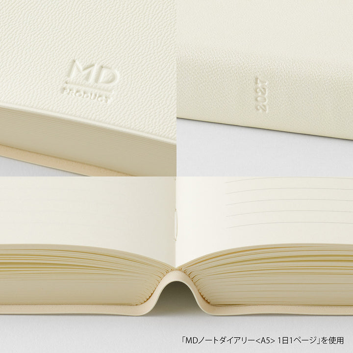 MD Product – Notebook Diary 1 Day 1 Page – 2027 Daily Planner Square (15.2 x 15.2 cm)