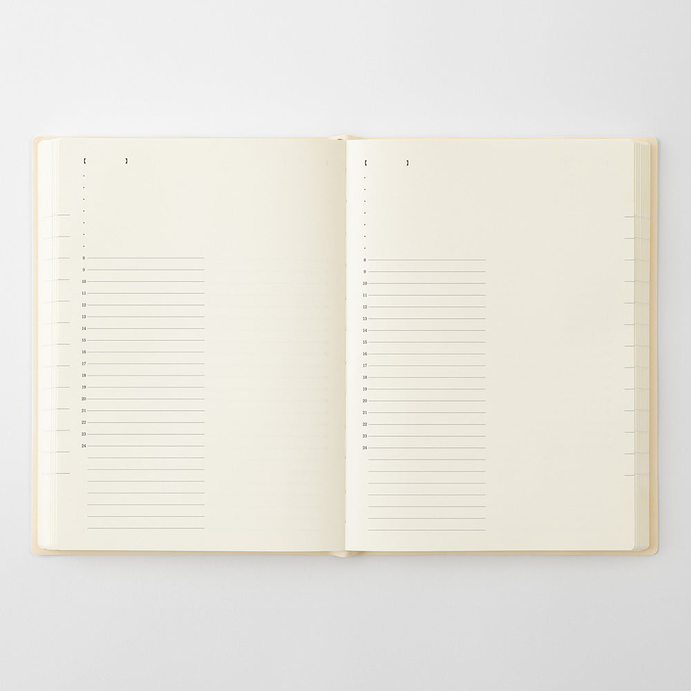 MD Product – Notebook Diary 1 Day 1 Page – 2027 Daily Planner A5 (12.6 x 15.7 cm)