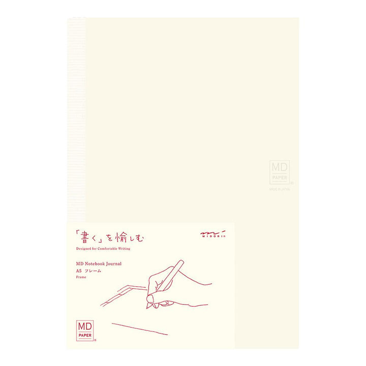 Midori MD Paper – MD Notebook Journal – Cuaderno / Diario Liso A5 (14,8 x 21 cm)