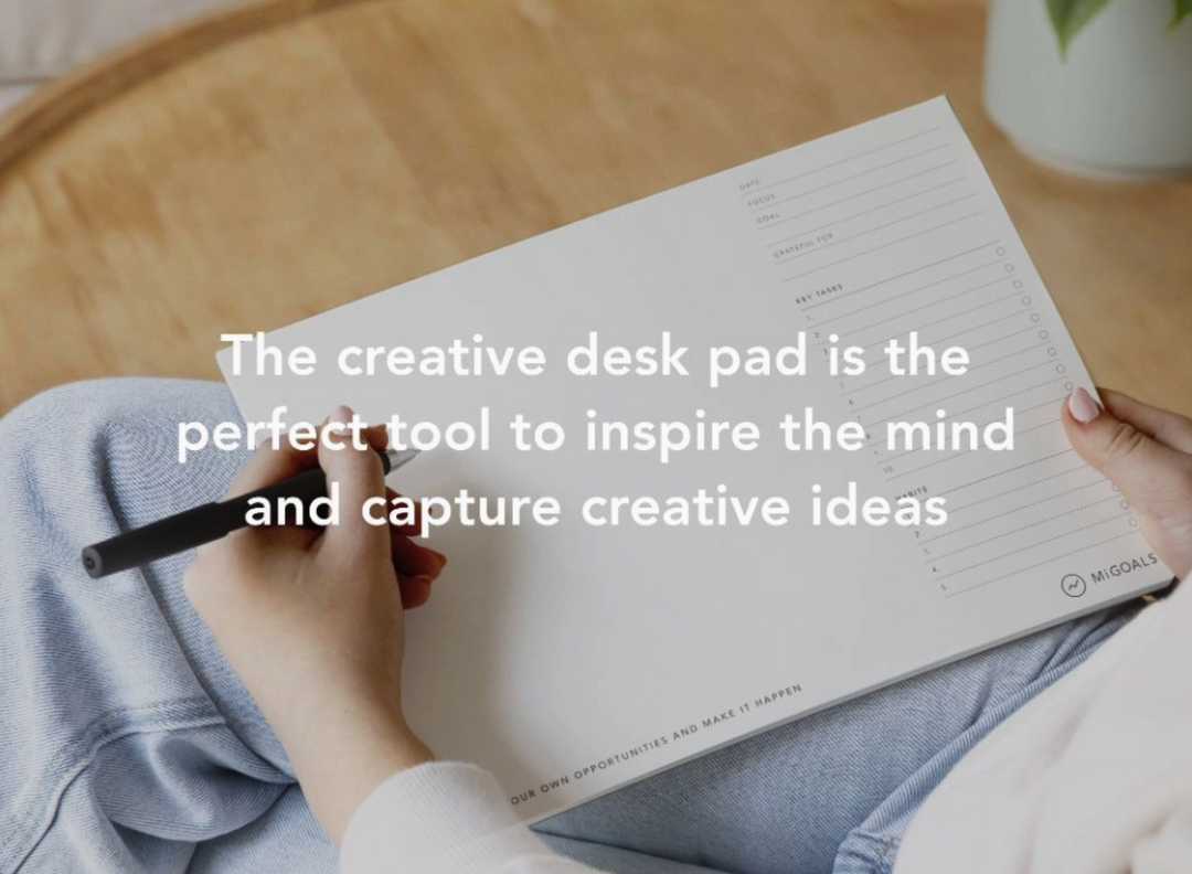 MiGoals creative deskpad