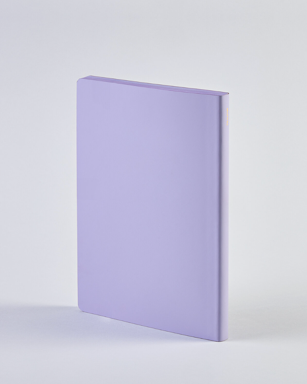 Nuuna – Trance Lilac - A5 Dot Grid Notebook (16.5 x 22 cm)