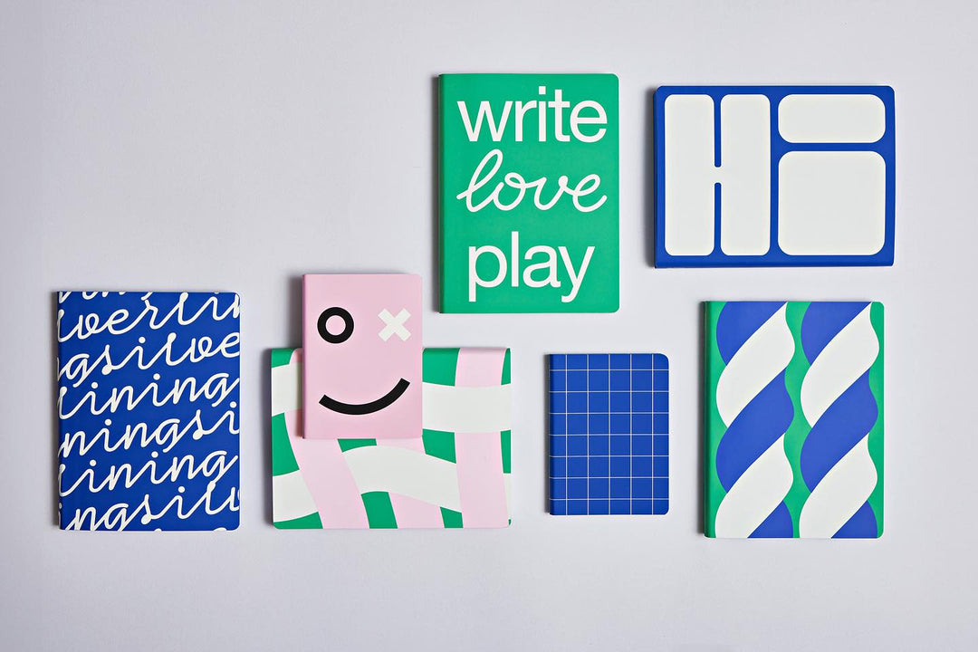 Nuuna – Write Love Play - Dot Mesh Notebook (16.5 x 22 cm)