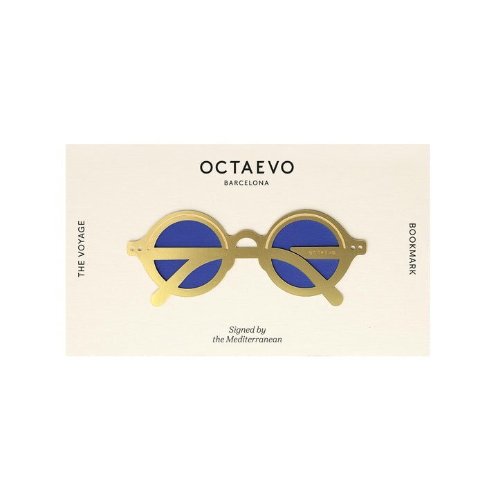 Octaevo - The Voyage - Marcapáginas dorado (11,7 x 5cm)