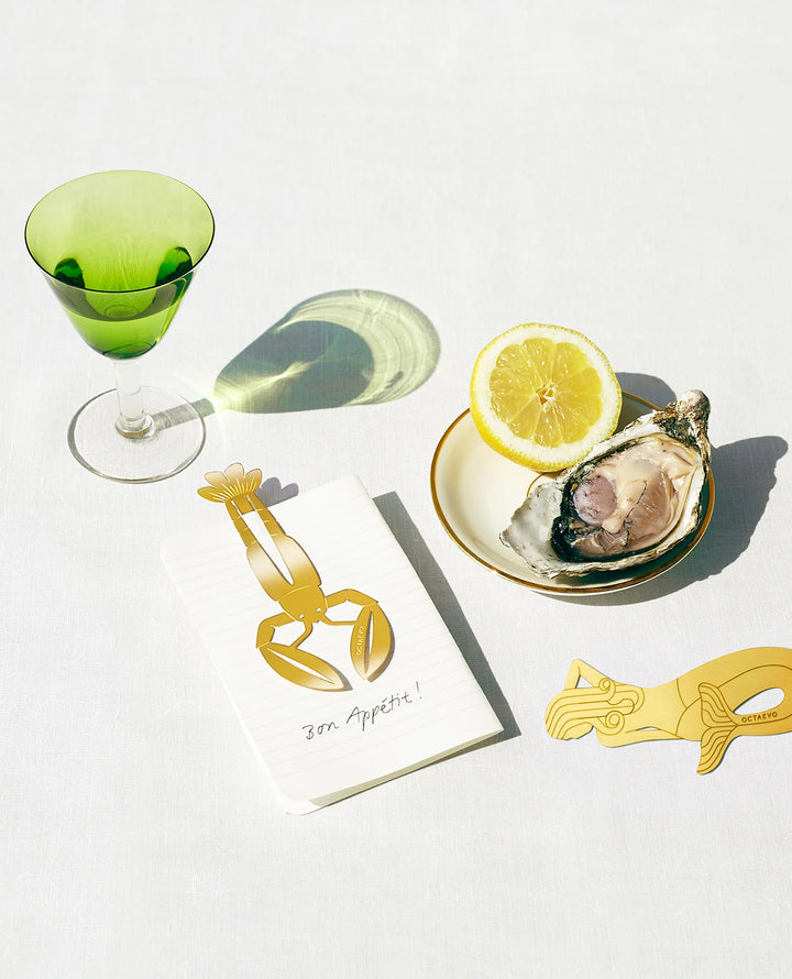 Octaevo - Bon Vivant - Marque-page Doré (11,7 x 5cm)