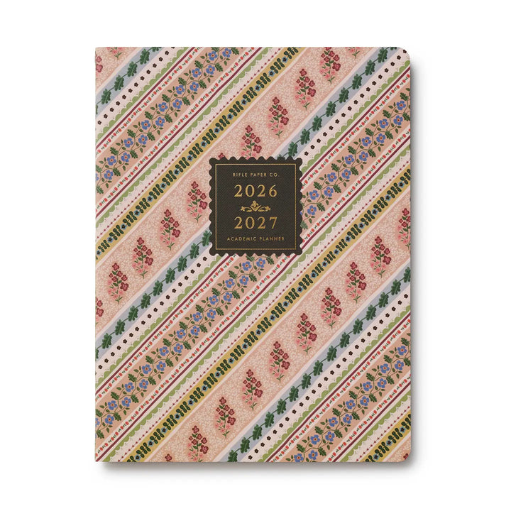 Rifle Paper Co - Agenda Mensual 26 -27 Paisley  A4 (19,7 × 24,8 cm)