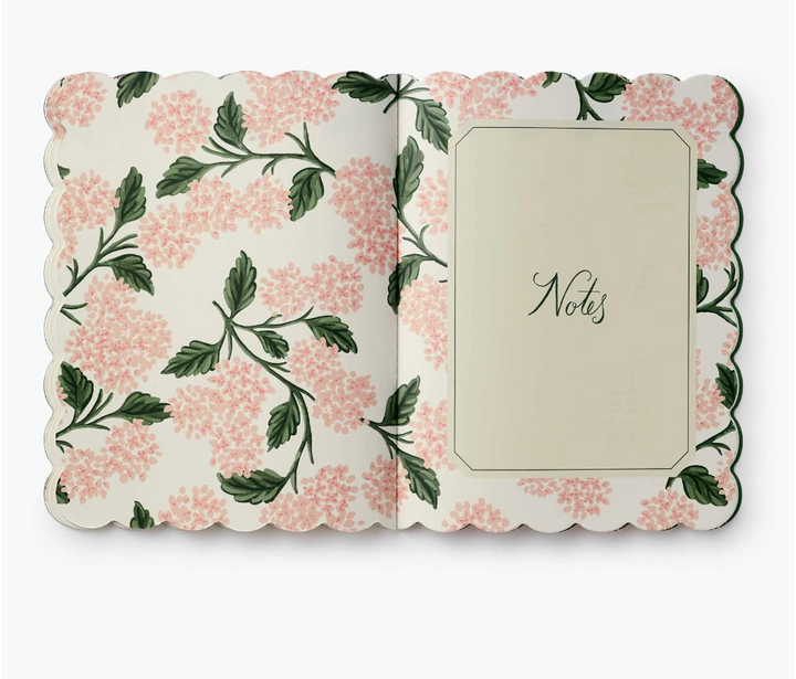 Rifle Paper Co - Agenda Mensual 26 -27 Pink Hydrange A4 (19,7 × 24,8 cm)