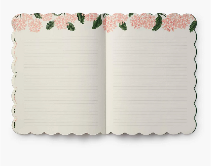 Rifle Paper Co - Agenda Mensual 26 -27 Pink Hydrange A4 (19,7 × 24,8 cm)