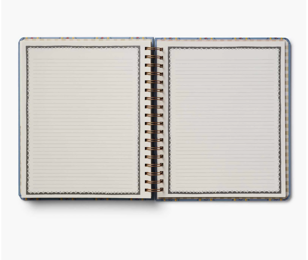 Rifle Paper Co - Agenda Semanal 26 -27 Spiral Schoolhouse A4 (21,6 × 25,4 cm)