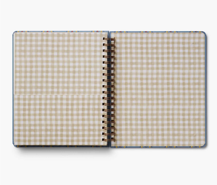 Rifle Paper Co - Agenda Semanal 26 -27 Spiral Schoolhouse A4 (21,6 × 25,4 cm)